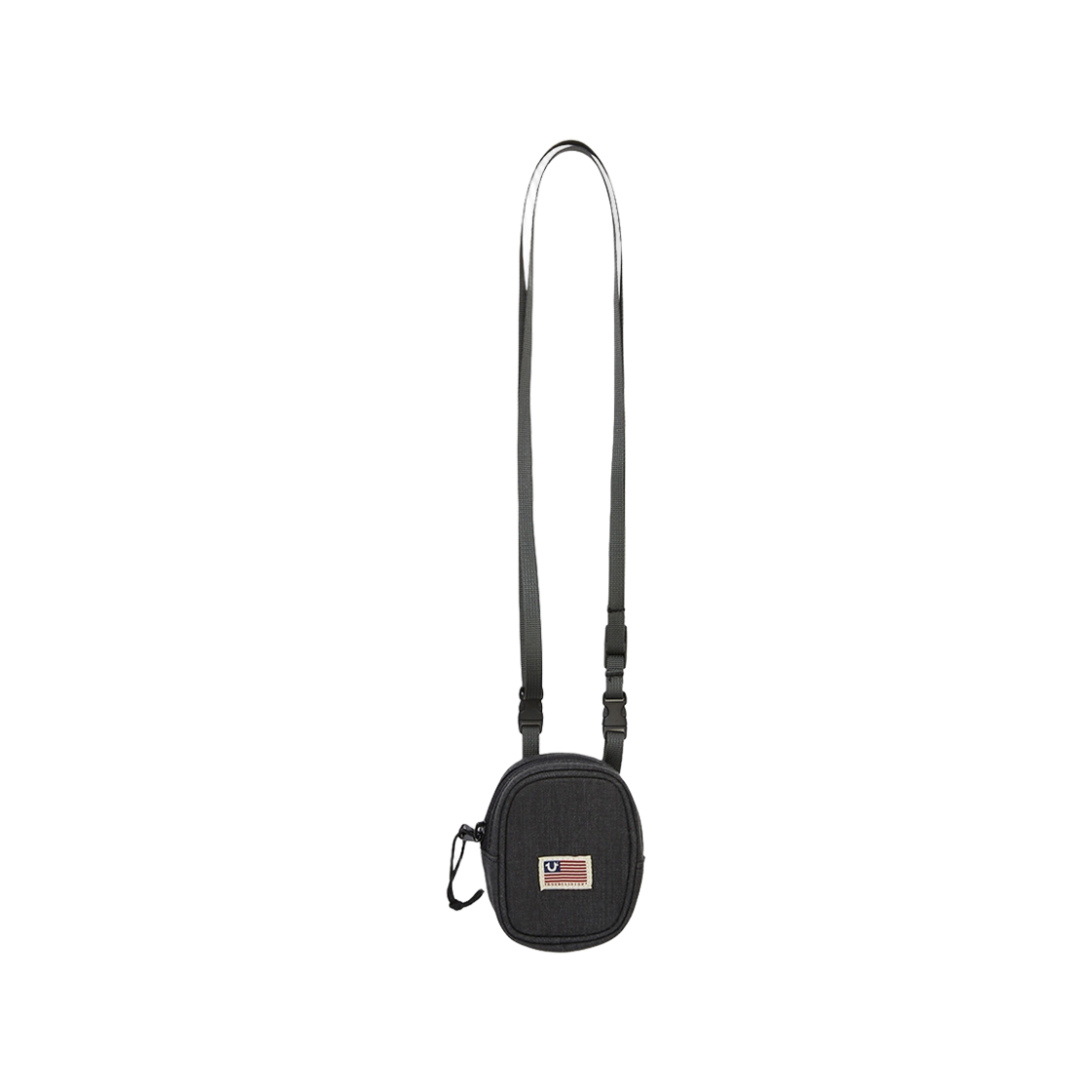 TRB0BGU101BBK True Religion Mini Pouch Bag_Black