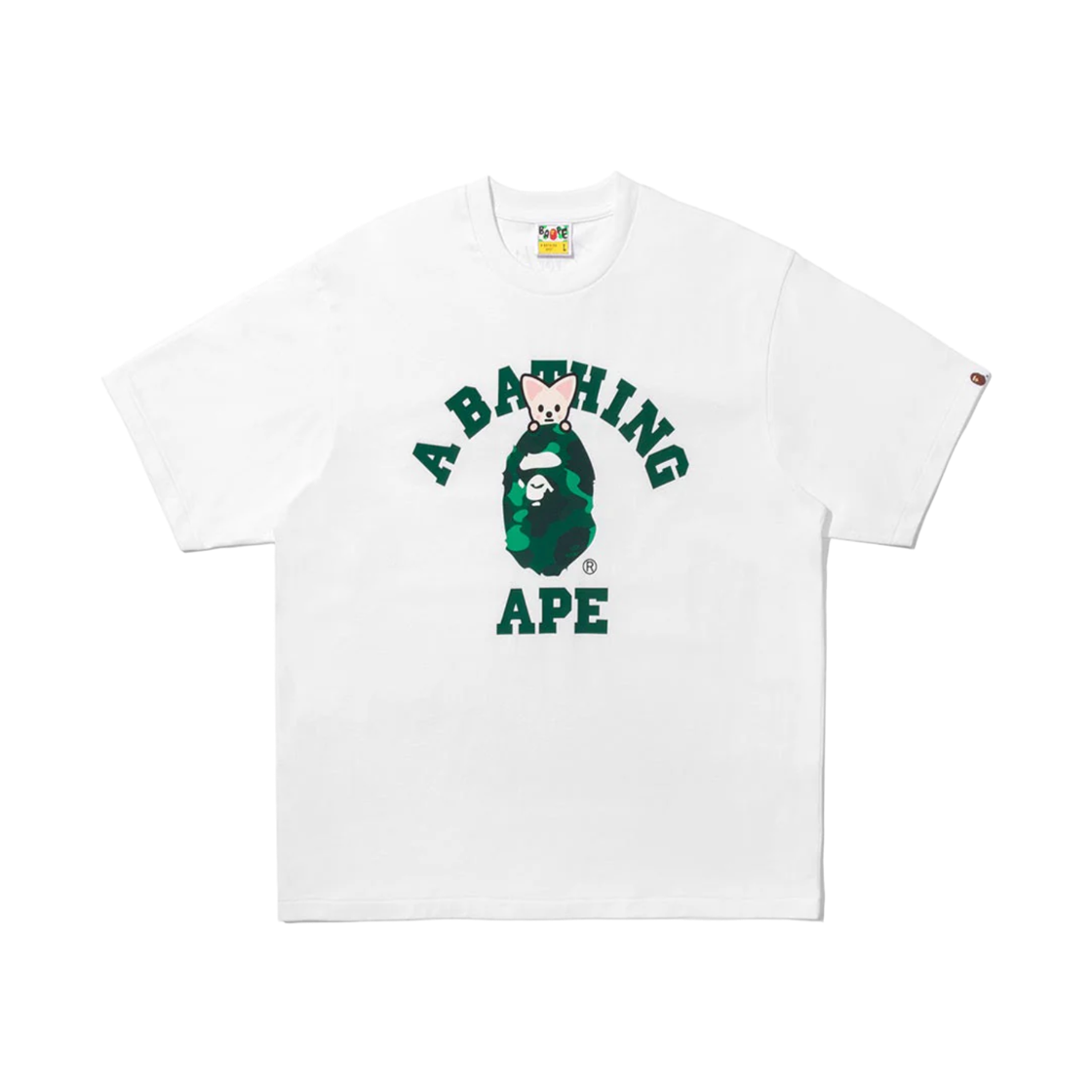 베이프 x 스트레이 키즈 컬리지 티셔츠 아이엔(BAPE x Stray Kids College T-Shirt Foxi.Ny) - 1