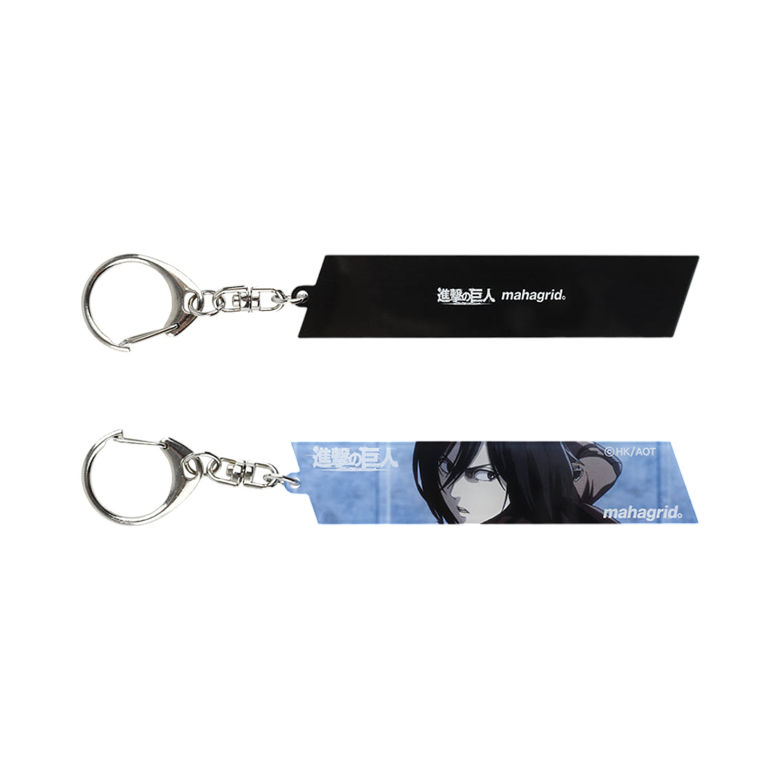 마하그리드 x 진격의 거인 AOT 아크릴 키링 미카사(Mahagrid x Attack On Titan AOT Acryl Keyring Mikasa)