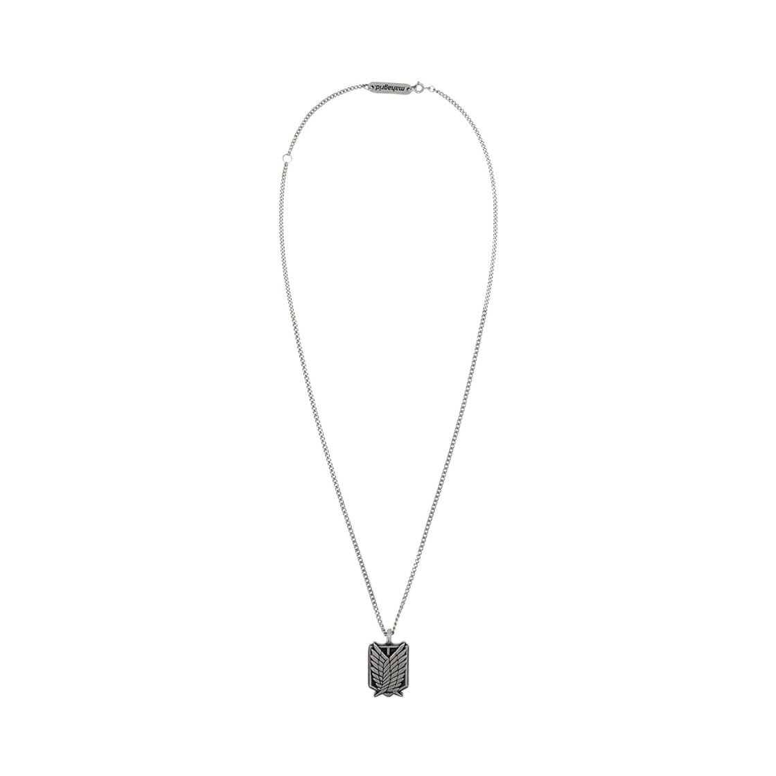 마하그리드 x 진격의 거인 AOT 조사병단 네클리스 실버(Mahagrid x Attack On Titan AOT Survey Corps Necklace Silver)