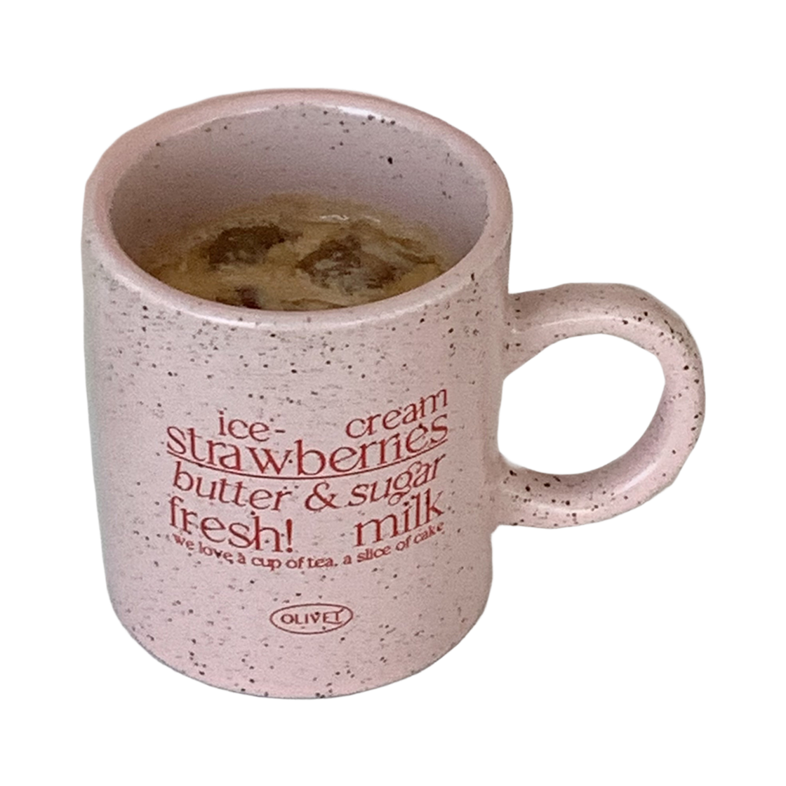 올리베 스트로베리 크런치 머그(OLIVET strawberry crunchy mug) - 1