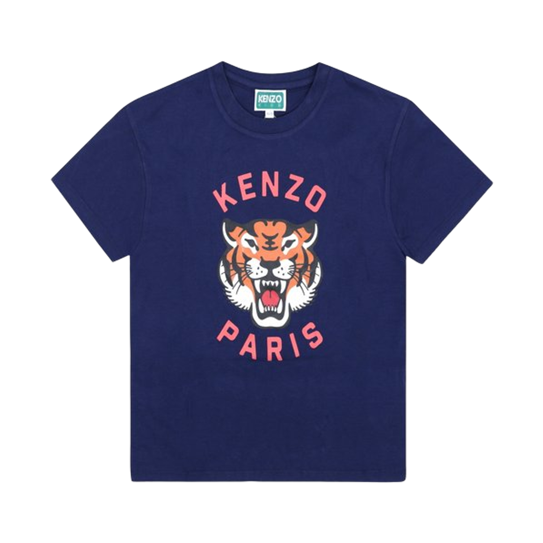 K61676-84N (Kids) Kenzo Short Sleeve T-Shirt Navy Blue