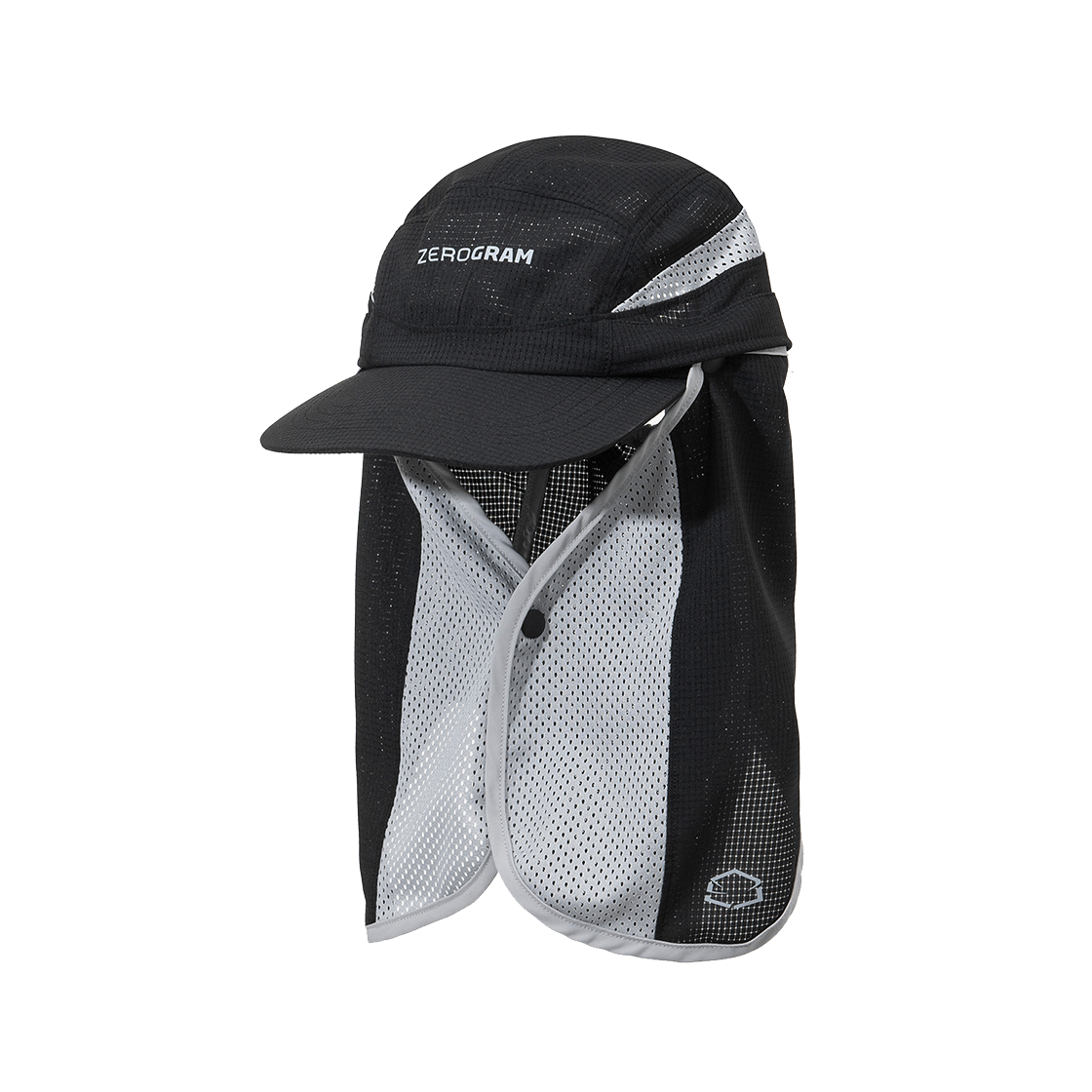 제로그램 캄포 트레일 벤틸레이션 쉐이드 캡(Zerogram Campo Trail Ventilation Shade Cap Black)