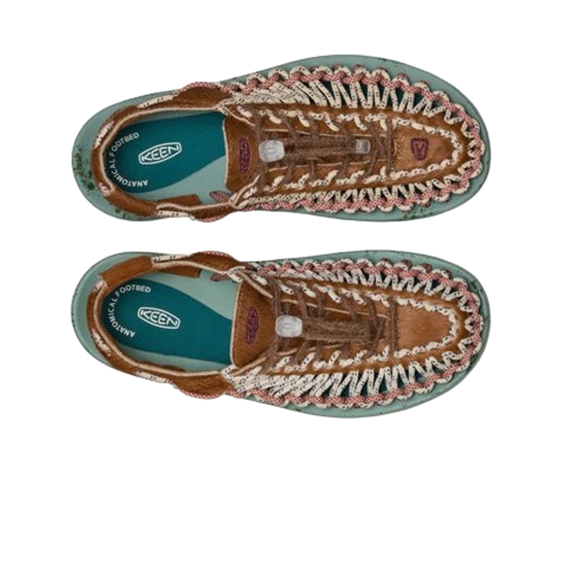 킨 유니크 레더 스니커즈 샌들 터레인 로스티드 피칸(Keen Uneek Leather Sneakers Sandal Terrain Roasted Pecan) - 2