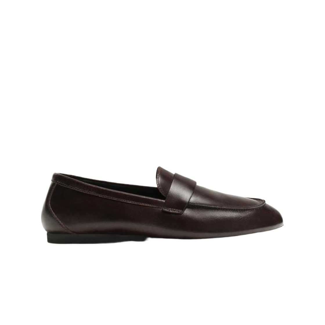 자라 x 아론 리바인 자라 바이브람 페니 레더 로퍼 브라운(Zara x Aaron Levine Vibram Penny Leather Loafers Brown)
