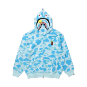 BAPE x Stray Kids Shark Full Zip Hoodie Bbokari