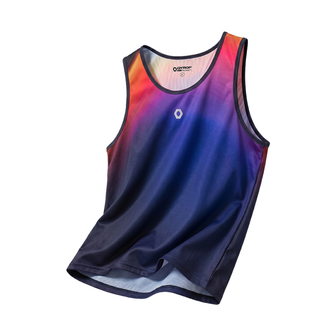 에프씨엠엠 스포츠 프린팅 텍스쳐 러닝 싱글렛 블랙(FCMM SPORT Printed Texture Running Singlet Black)