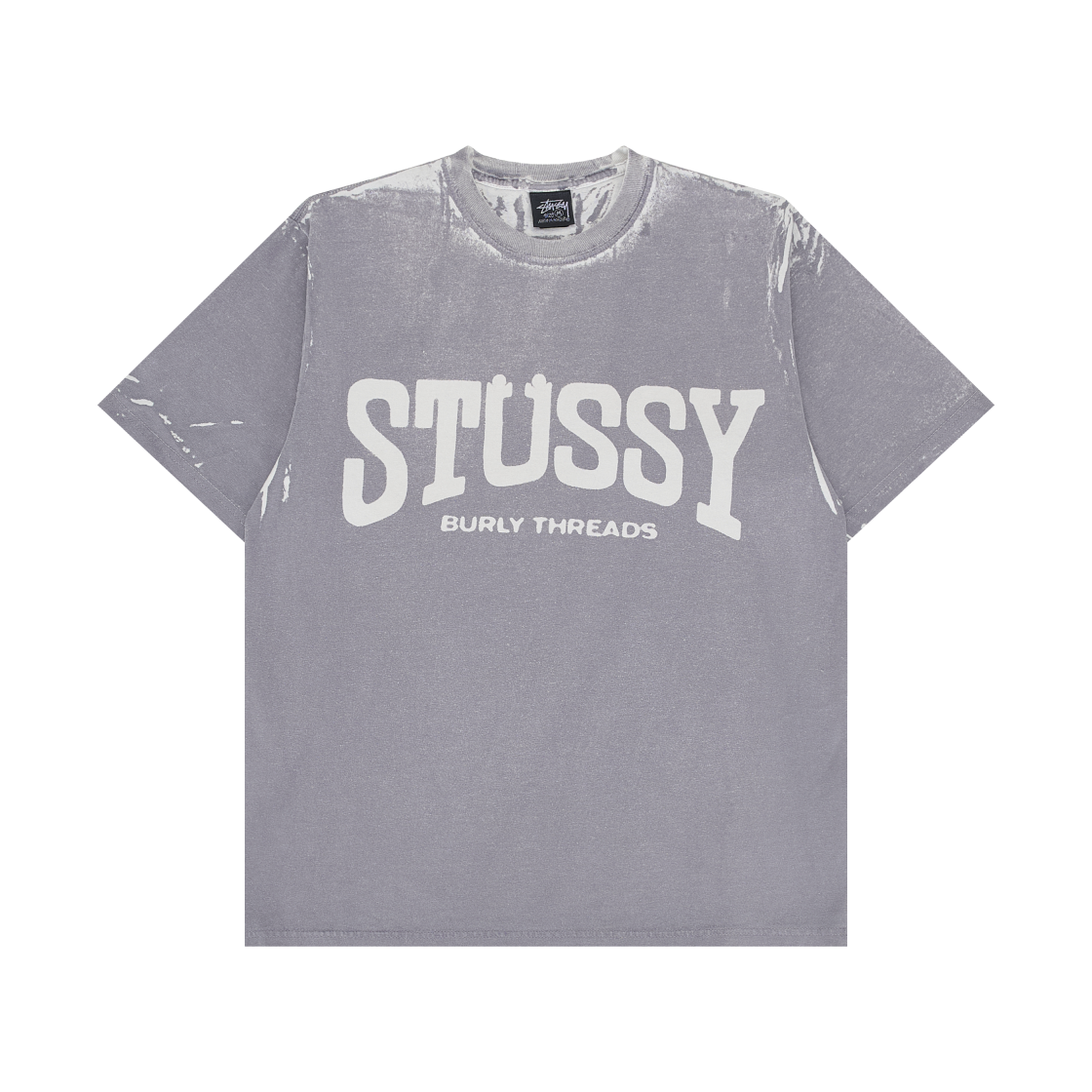 1905176 Stussy Burly Stone Washed Tee White