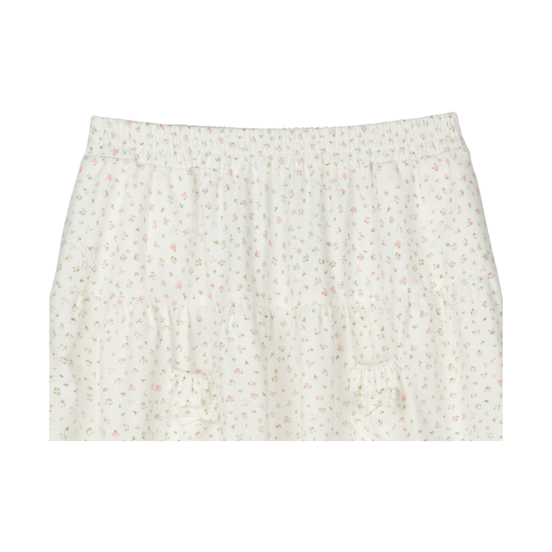 구월십일 미니 포켓 프릴 스커트 화이트(GUWOLSIBIL Mini Pocket Frill Skirt White) - 3