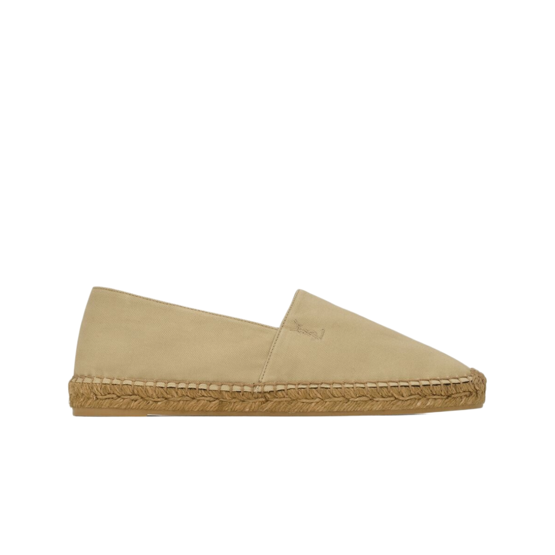 생로랑 코튼 캔버스 에스파드리유 비스킷(Saint Laurent Cotton Canvas Espadrilles Biscuit) - 1