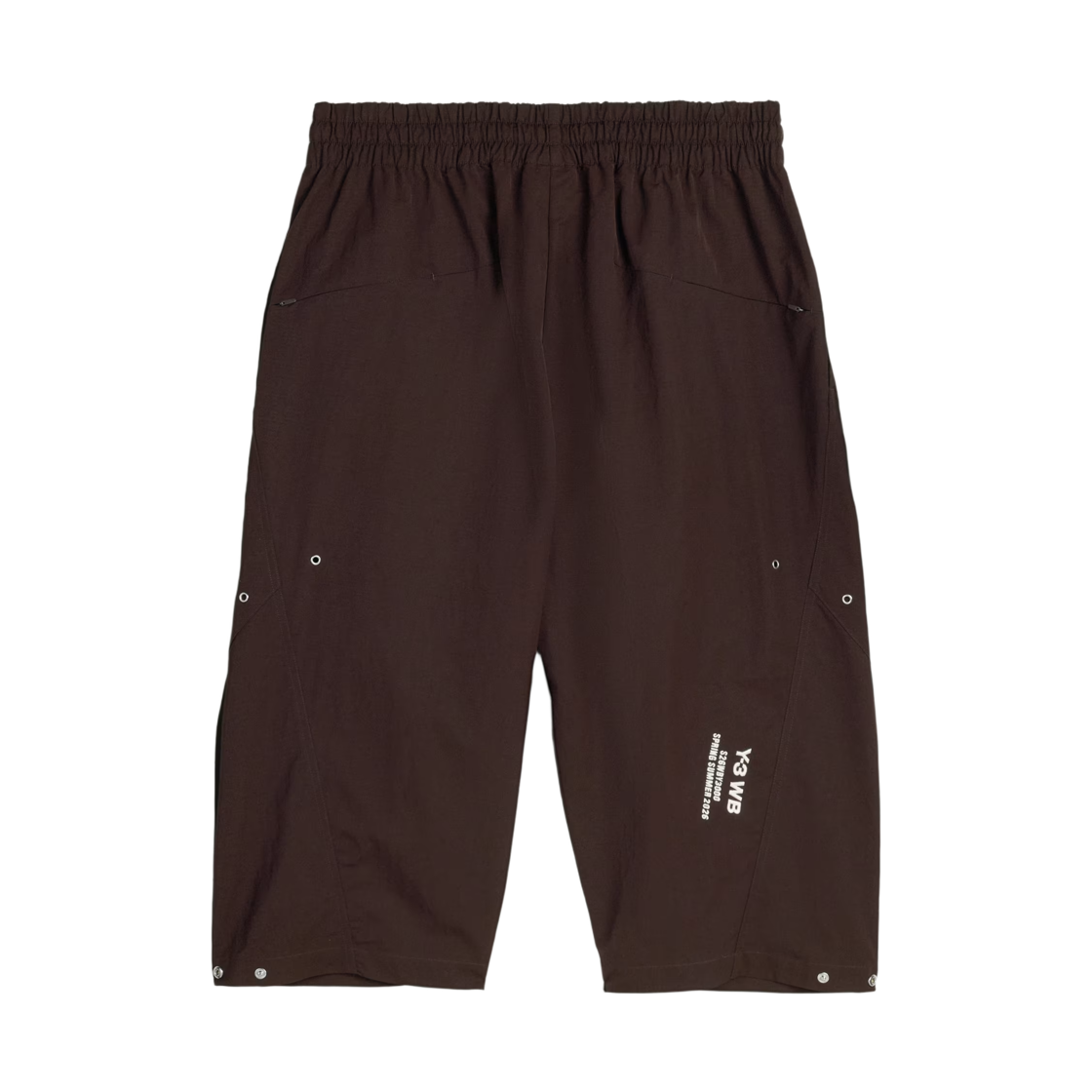 Y-3 x 웨일즈 보너 립 쇼츠 오로라 커피(Y-3 x Wales Bonner Rip Shorts Aurora Coffee) - 2