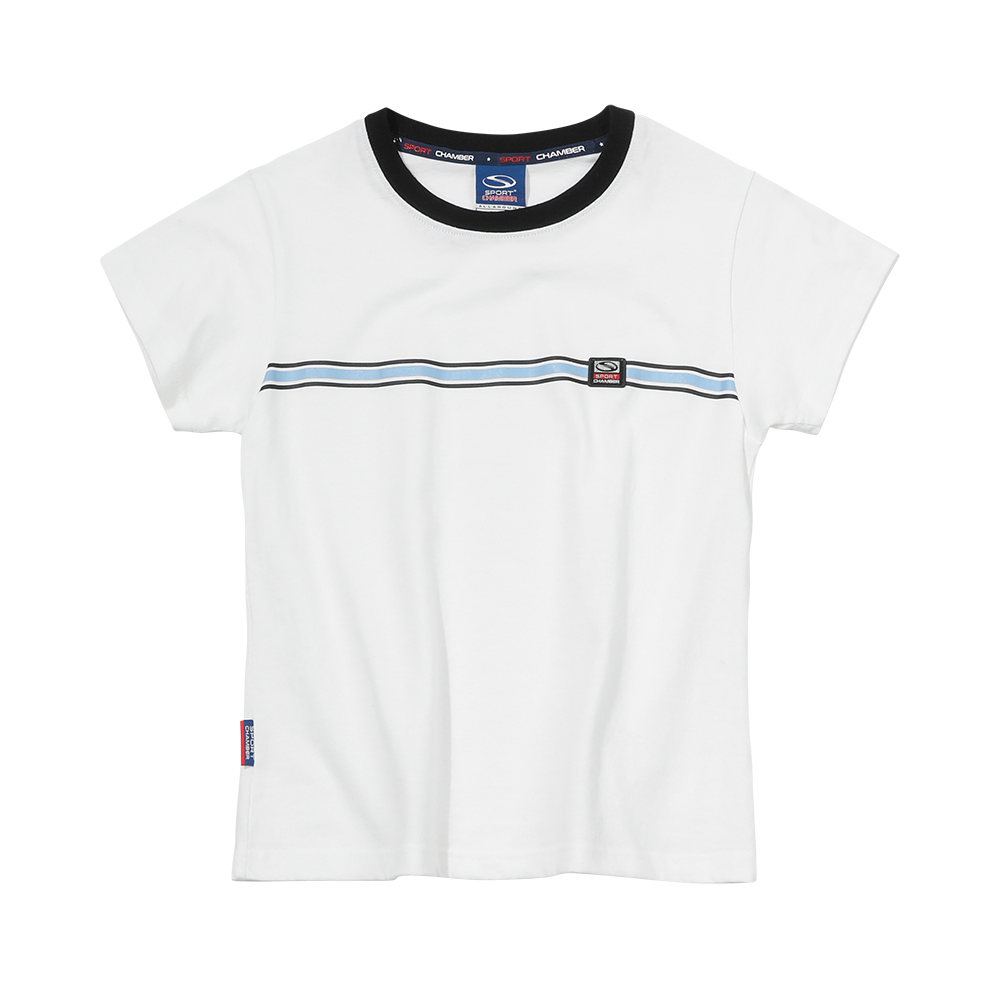 스포츠챔버 우먼 글라이드 반소매 티셔츠 화이트(SPORT CHAMBER Women Glide Short-Sleeve T-Shirt White)