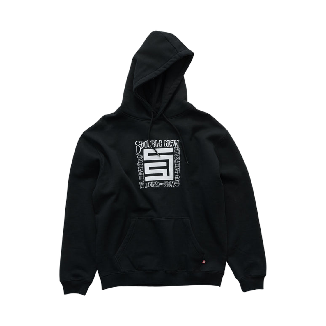 에스더블 제너레이팅 풀오버 후드 블랙(S/Double Generating Pullover Hoodie Black) - 1