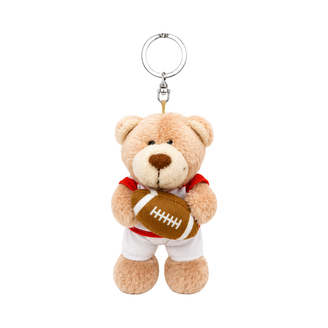 [KREAM 단독] 니키 럭비하는 곰 키링 10cm([KREAM 단독] NICI 10cm Bear with Rugby BB) - 1