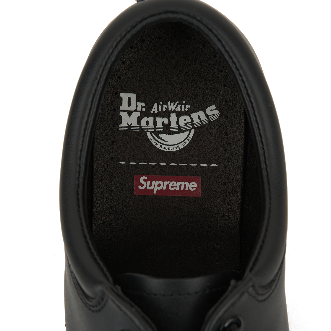 닥터마틴 x 슈프림 포스탈 슈프림 4-아이 슈 블랙 - 26SS(Dr. Martens x Supreme Postal Supreme 4-Eye Shoe Black - 26SS) - 8