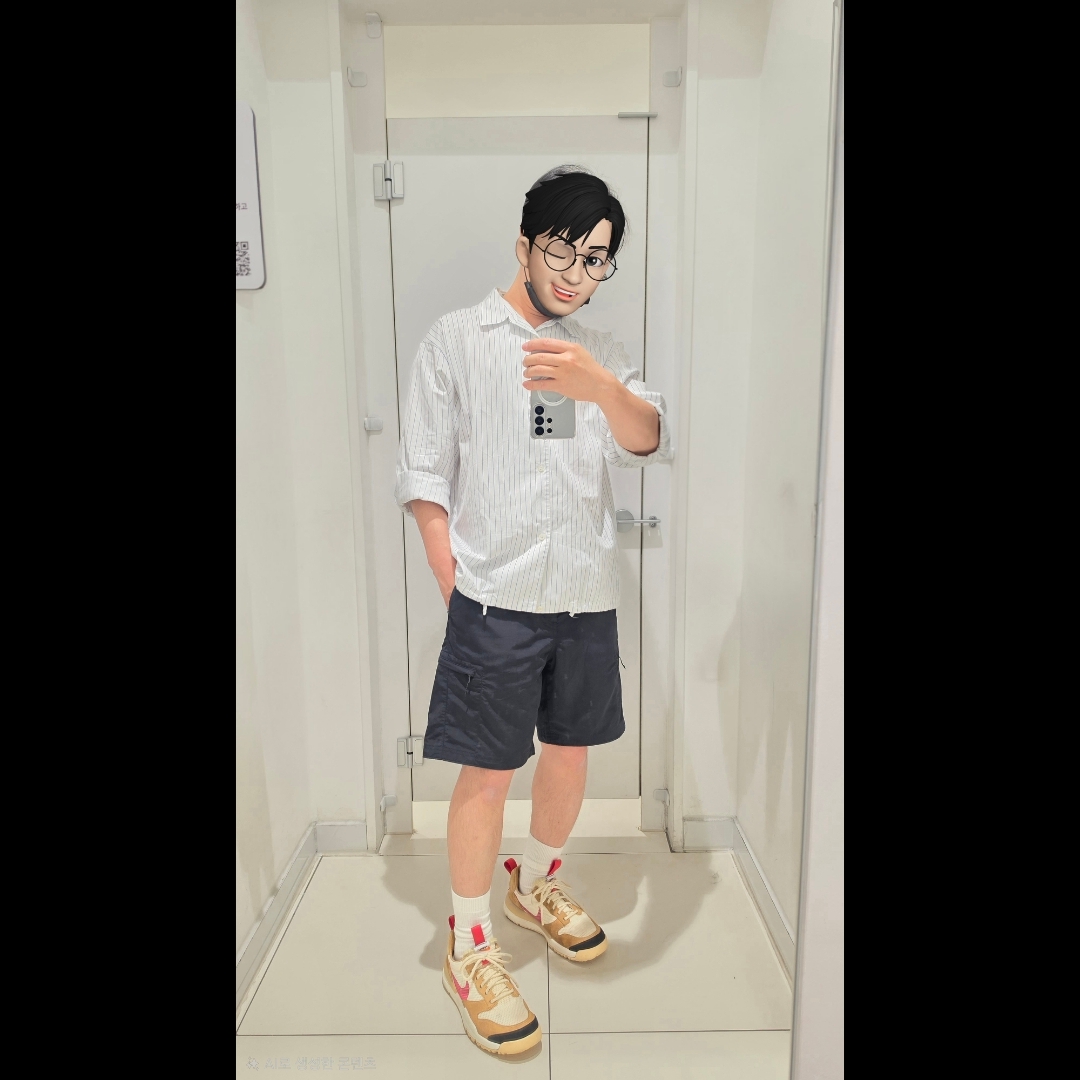 Uniqlo Gear Shorts Dark Gray - JP 착용 스타일 - 1