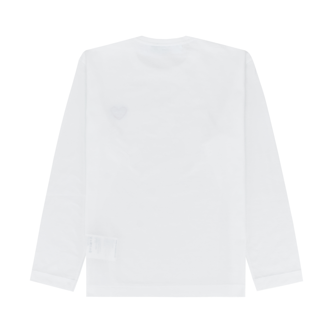 플레이 꼼데가르송 롱슬리브 티셔츠 화이트(Play Comme des Garcons LS T-Shirt White) - 2