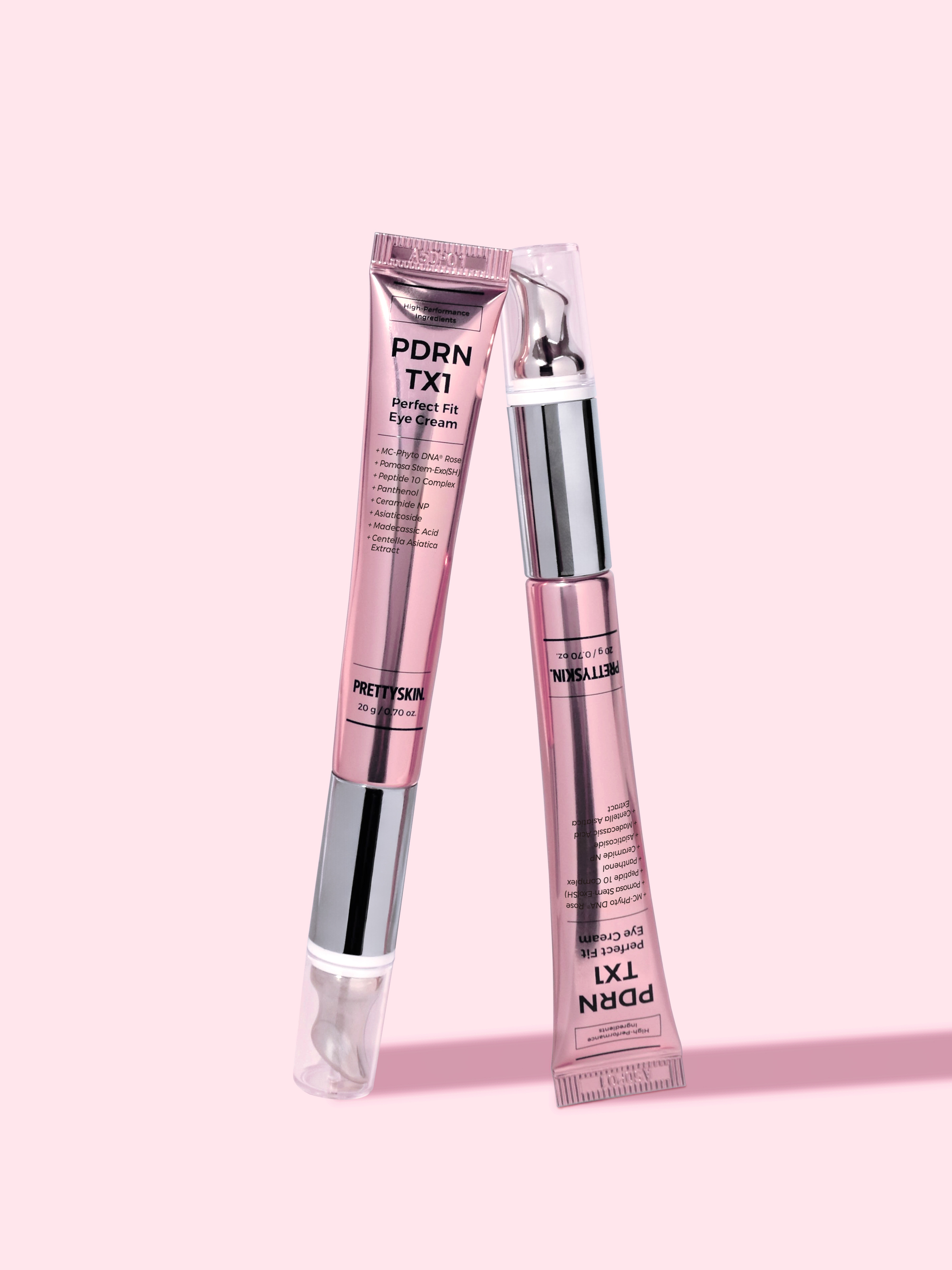프리티스킨 PDRN TX1 PERFECT FIT EYE CREAM 착용 스타일 - 4