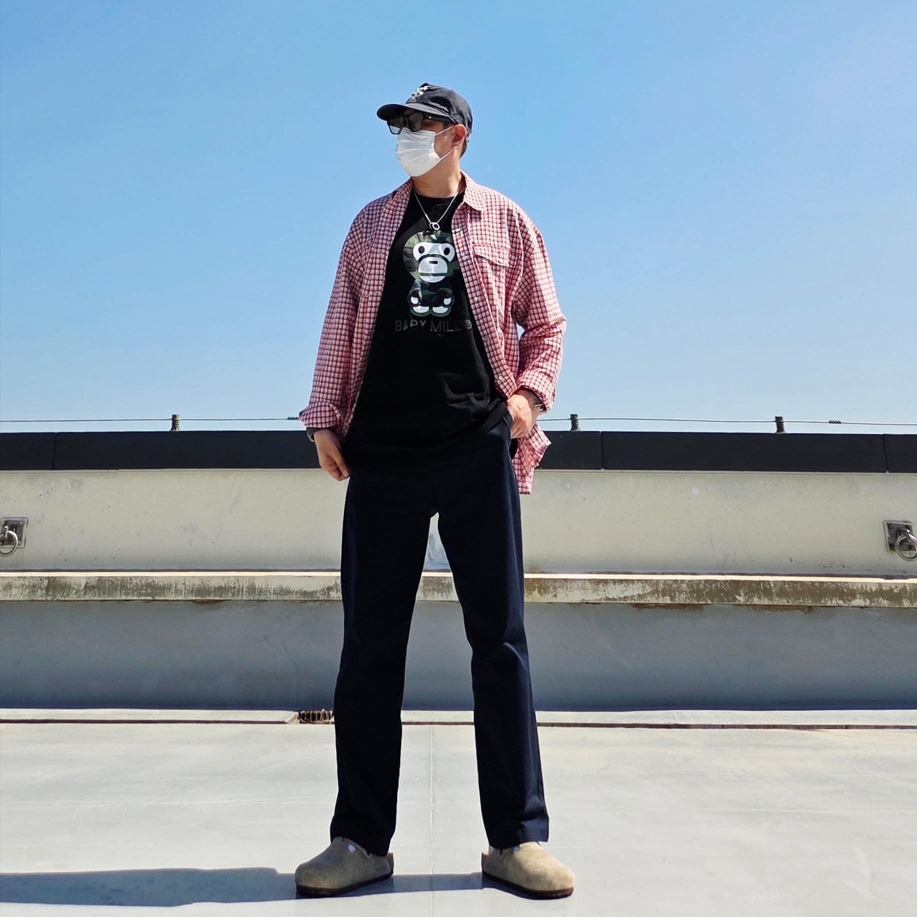Sunday Ceremony Sy Logo 5 Panel Cotton Cap - Navy, Diesel Dx1168040 Stainless Steel Double Pendant Necklace Silver 착용 스타일 - 2
