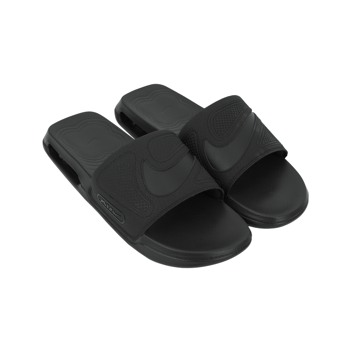 나이키 에어맥스 시로 슬라이드 트리플 블랙(Nike Air Max Cirro Slide Triple Black) - 4