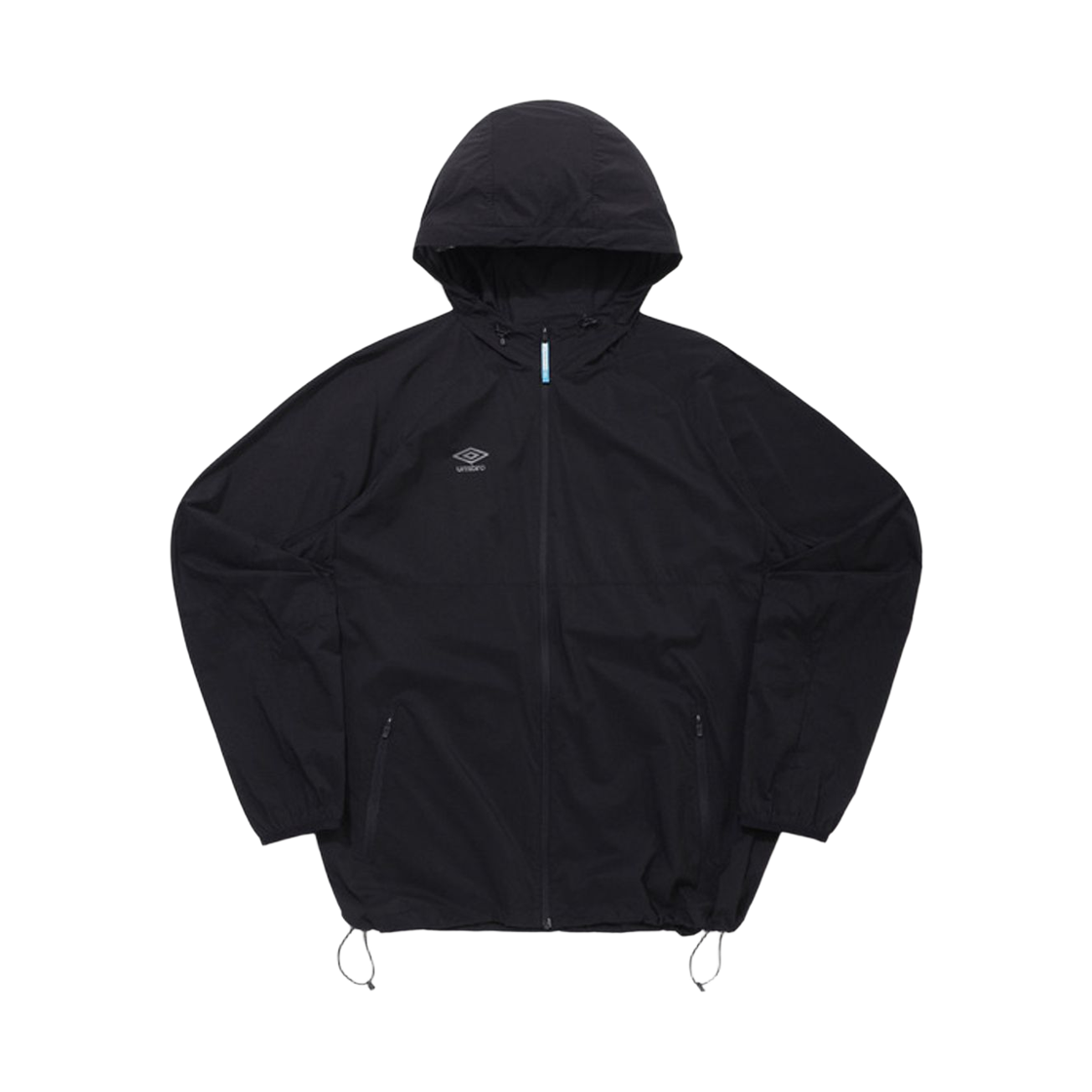 엄브로 셔틀런 울트라 라이트 후드 윈드브레이커 자켓 블랙(Umbro Shuttle Run Ultra Light Hooded Windbreaker Jacket Black)