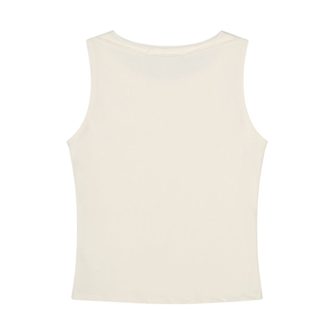 구월십일 네크 컷 엣지 슬리브리스 아이보리(GUWOLSIBIL Neck Cut Edge Sleeveless Ivory) - 2