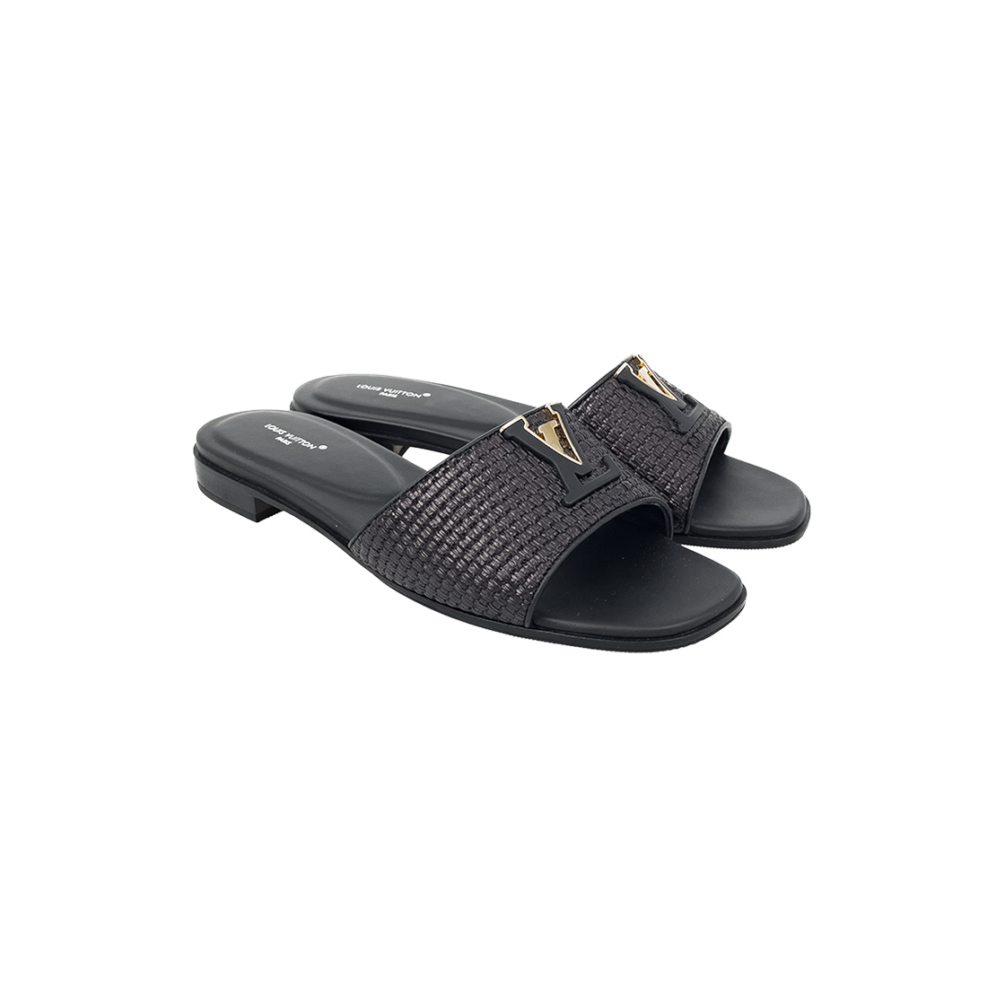 ITMM2L2Q99EE Louis Vuitton Mare Flat Mules Black