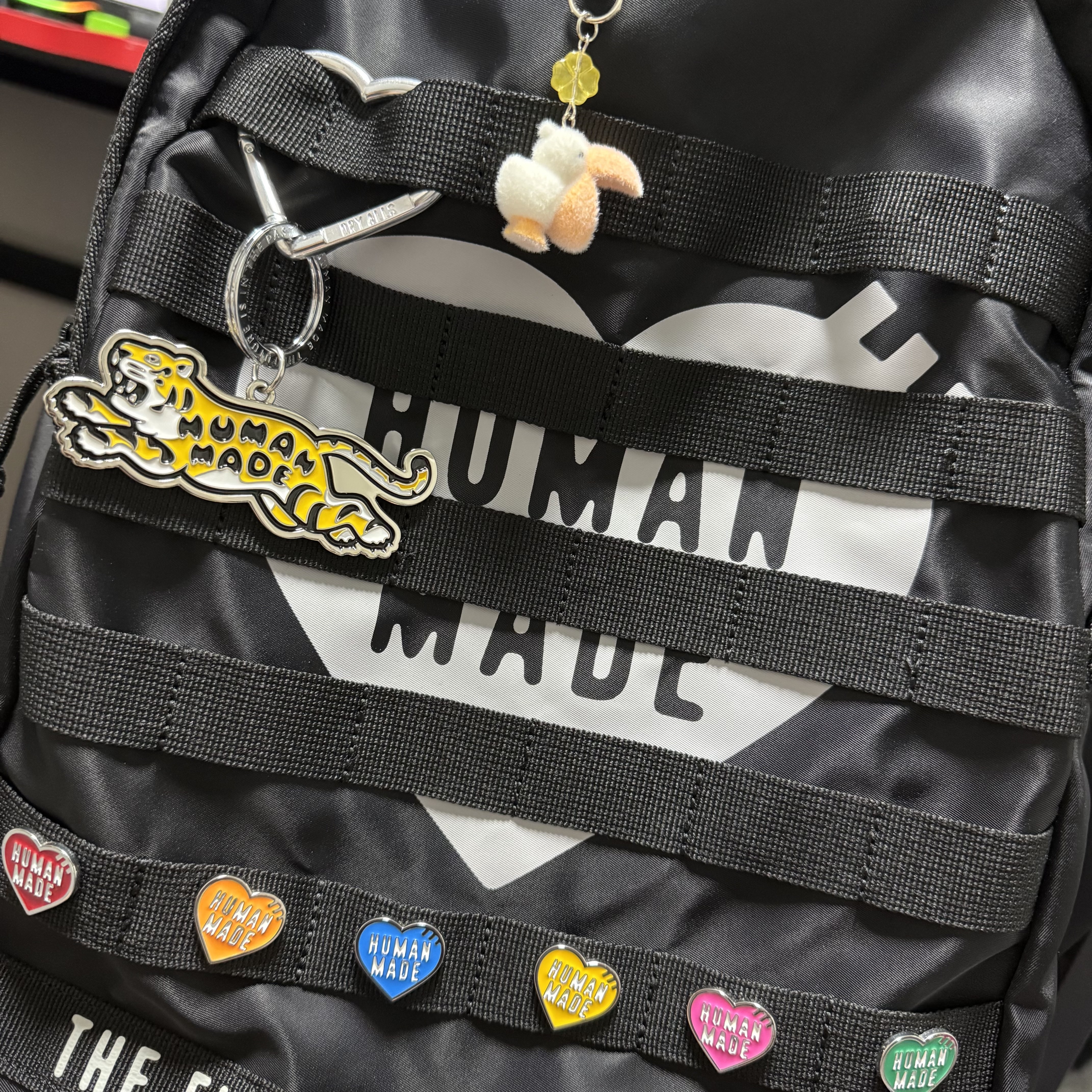 Human Made Military Backpack Black 착용 스타일
