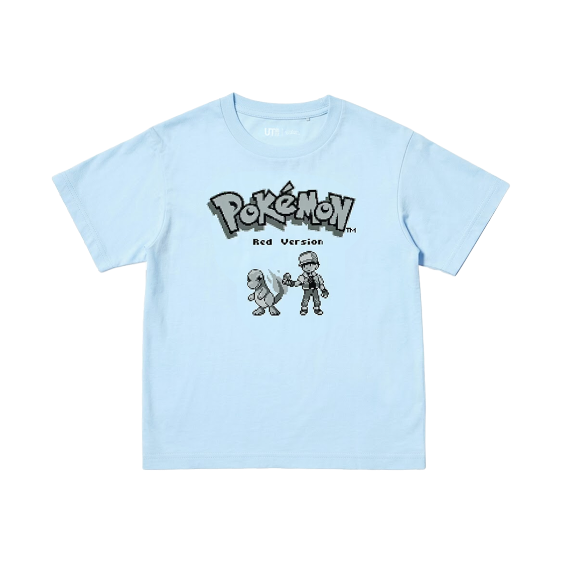 483675-60 (Kids) Uniqlo UT x Pokemon Graphic T-Shirt F Light Blue
