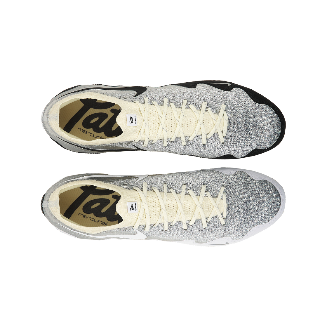 나이키 x 파타 머큐리얼 줌 베이퍼 16 엘리트 FG SE 유나이트 메탈릭 실버 앤 코코넛 밀크(Nike x Patta Mercurial Zoom Vapor 16 Elite FG SE Unite Metallic Silver and Coconut Milk) - 5