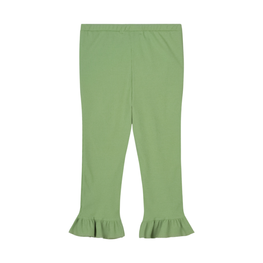 구월십일 7부 프릴 레깅스 그린(GUWOLSIBIL Three-Quarter Frill Leggings Green) - 2