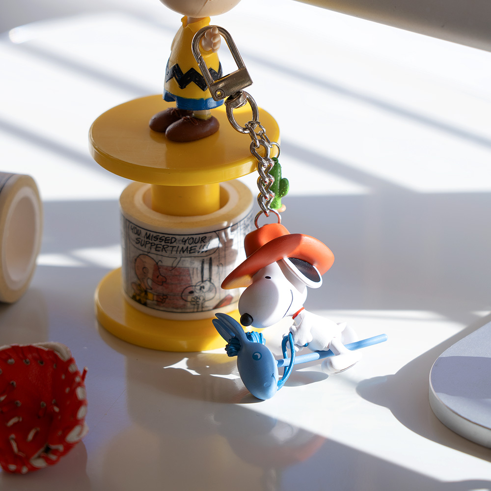 로이체 피너츠 스누피 카우보이 피규어 키링(Royche Peanuts Snoopy Cowboy Figure Keyring) - 5
