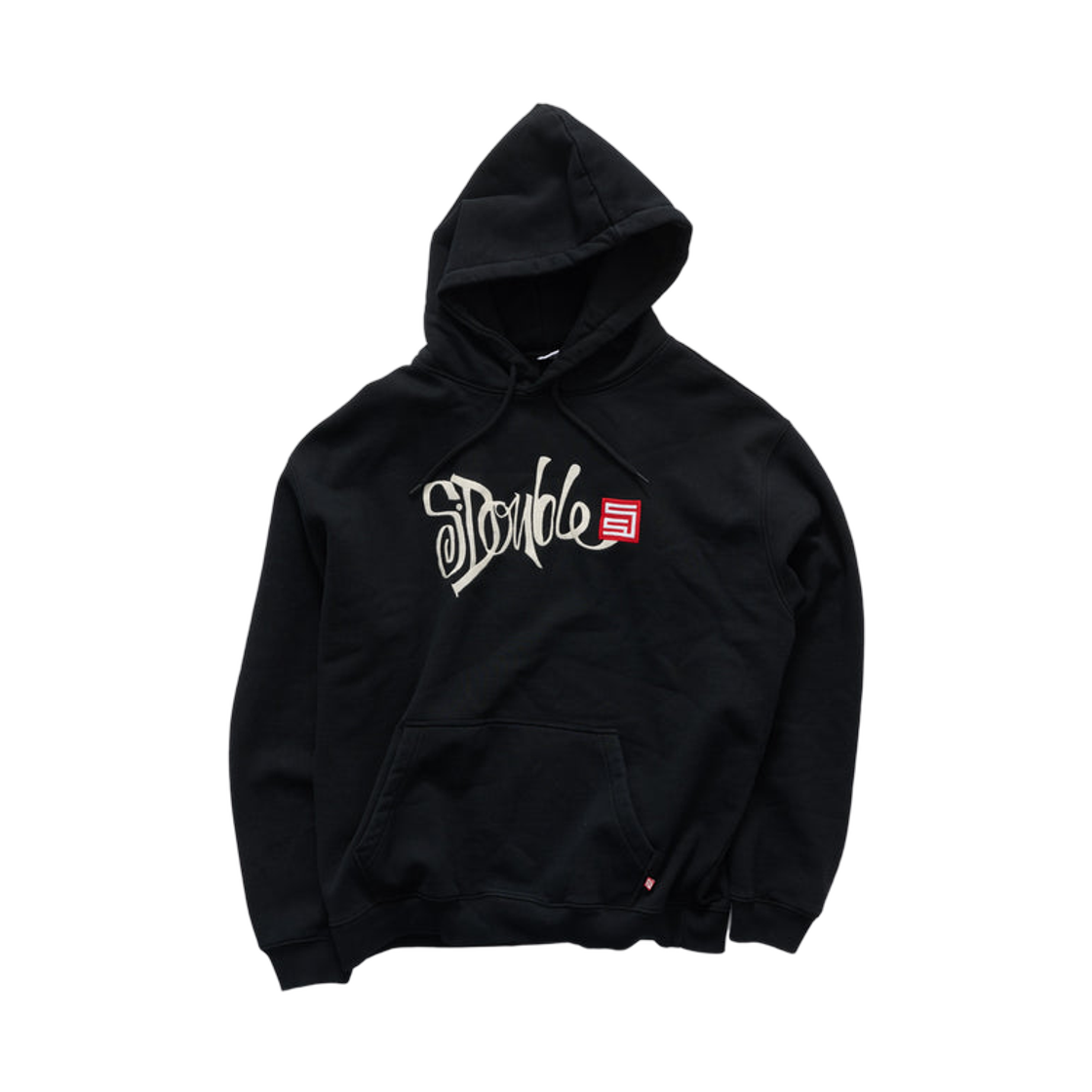 에스더블 브러쉬 풀오버 후드 블랙(S/Double Brush Pullover Hoodie Black) - 1