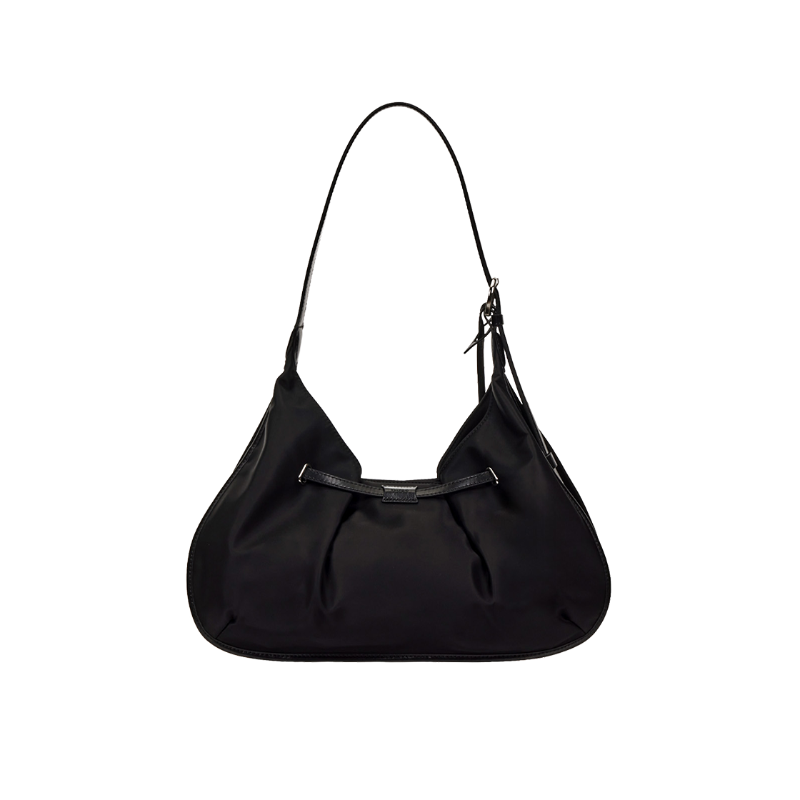 분크 헤이 소프트 슬링 숄더 미듐 블랙(vunque Hey Soft Sling Shoulder M Black) - 5