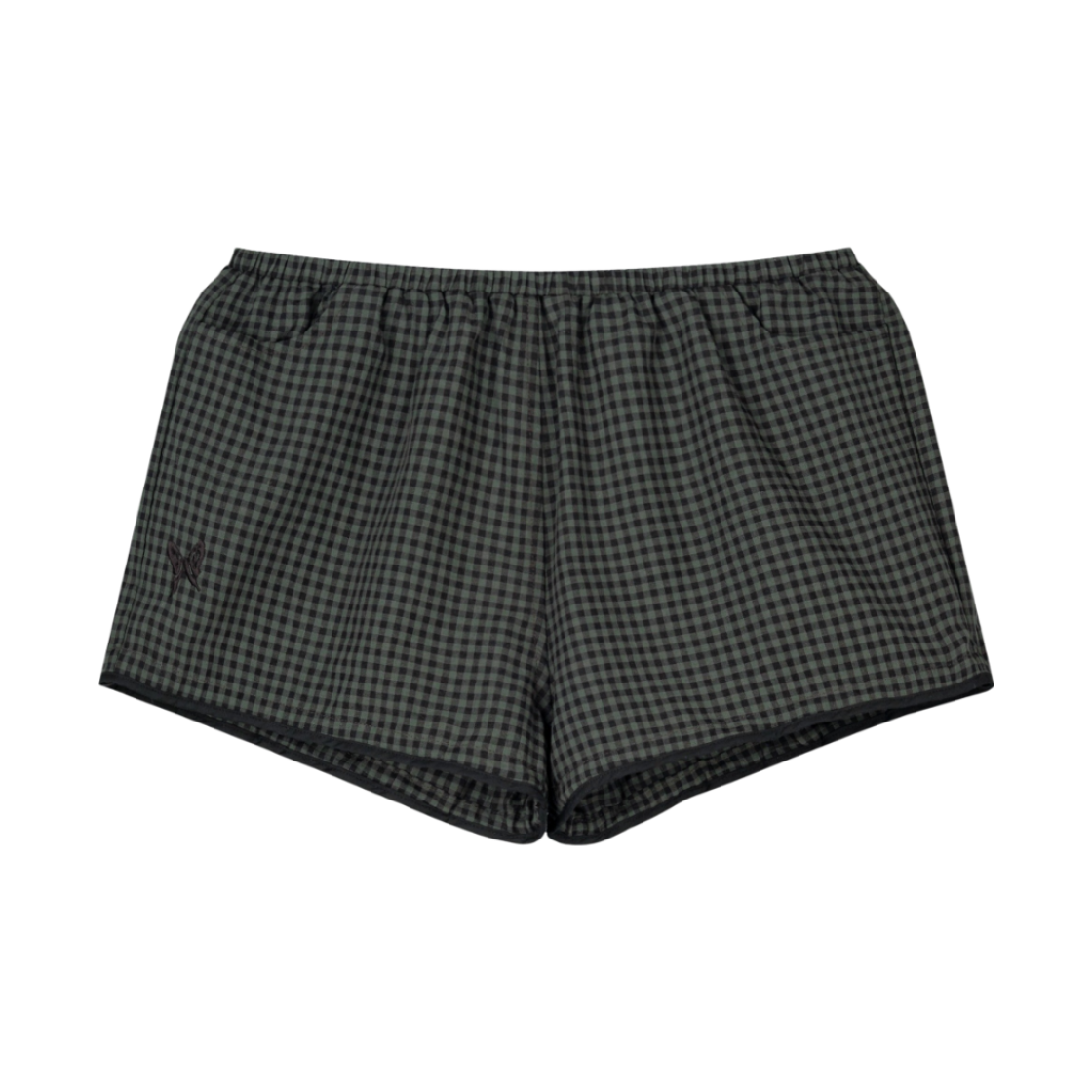 구월십일 체크 펌프 숏 팬츠 블랙(GUWOLSIBIL Check Pump Short Pants Black)