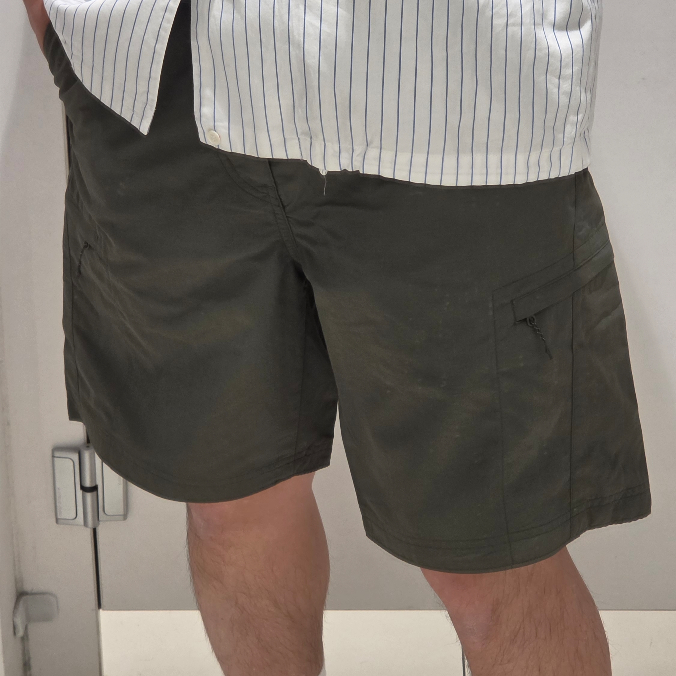 Uniqlo Gear Shorts Olive - JP 착용 스타일 - 2