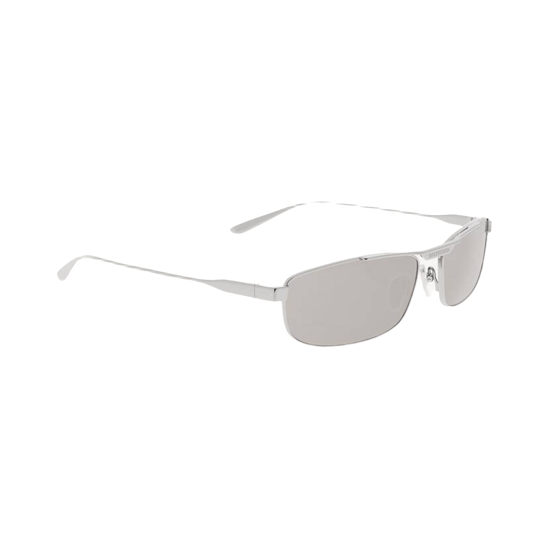 발렌시아가 태그 3.0 렉탱글 선글라스 라이트 그레이(Balenciaga Tag 3.0 Rectangle Sunglasses Light Grey) - 3