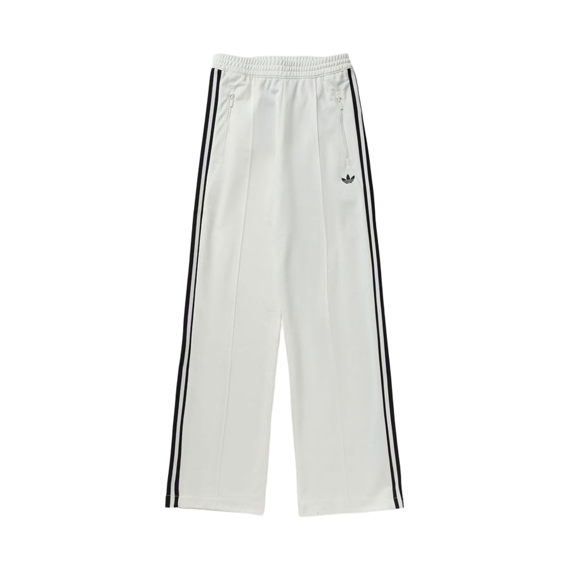 KD3747 (W) Adidas Classic Track Pants Off White Black - KR Sizing