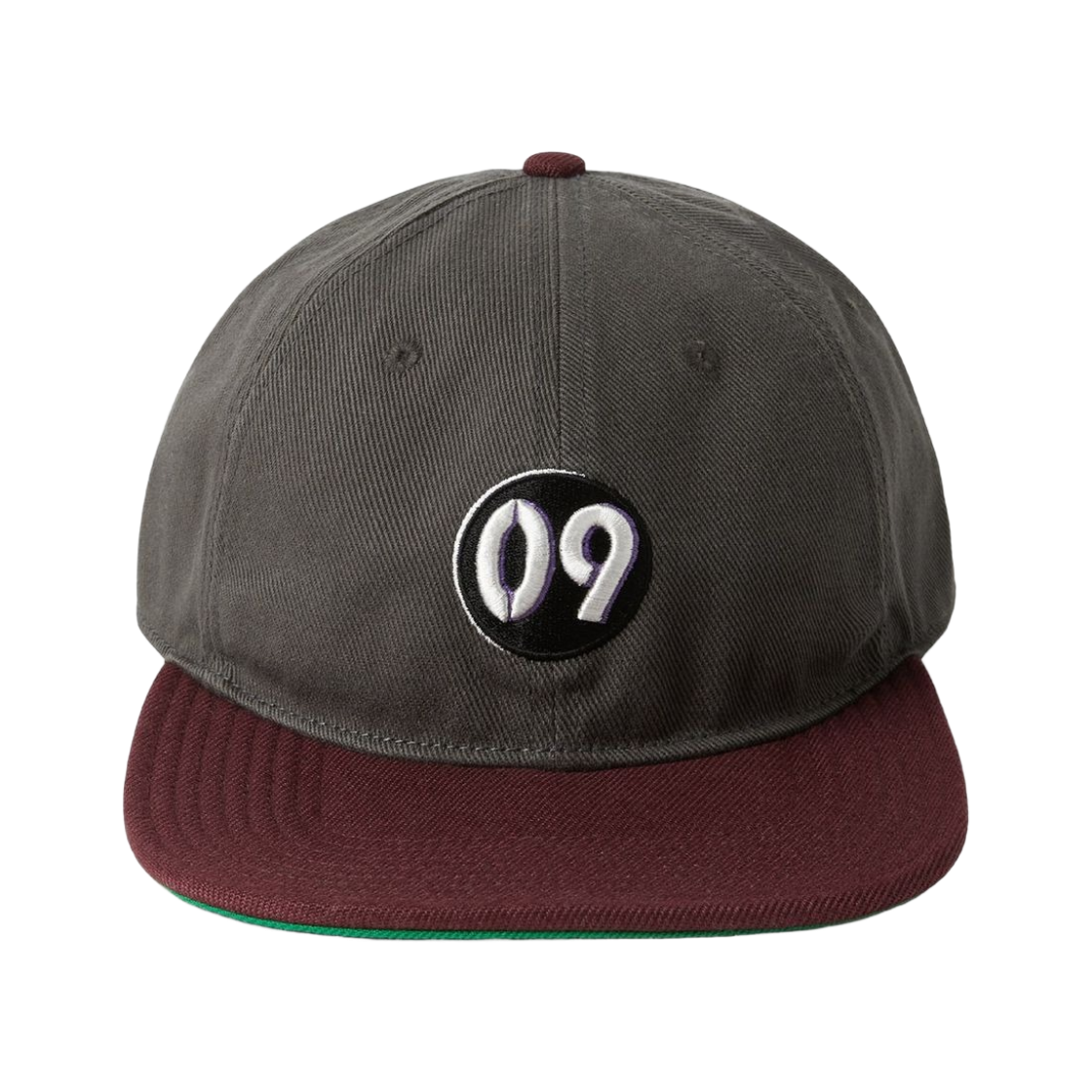 TN261WHWBC05CBD thisisneverthat 09 Snapback Cap Charcoal Burgundy