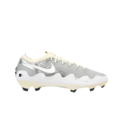 Nike x Patta Mercurial Zoom Vapor 16 Elite FG SE Unite Metallic Silver and Coconut Milk