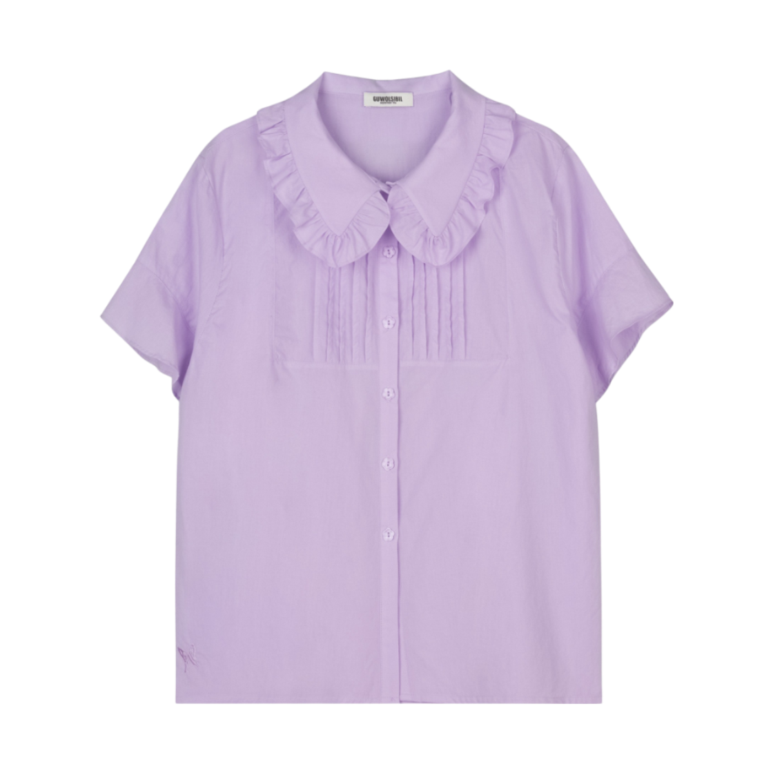 구월십일 보헤미안 아코디언 셔츠 퍼플(GUWOLSIBIL Bohemian Accordion Shirt Purple)