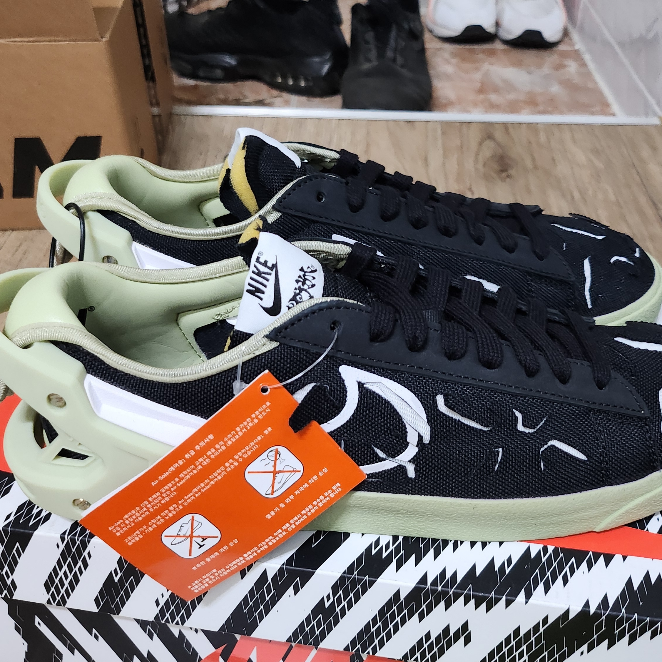 Nike x Acronym Blazer Low Black 착용 스타일 - 4