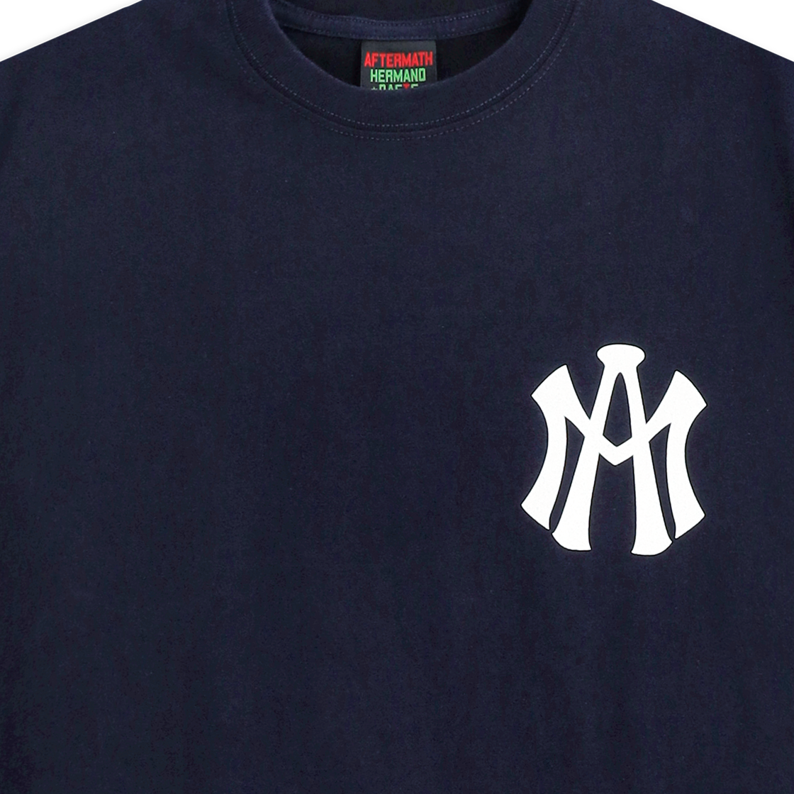 애프터매스 ATM 로고 반팔 티셔츠 네이비(Aftermath Atm Logo Tee Navy) - 4