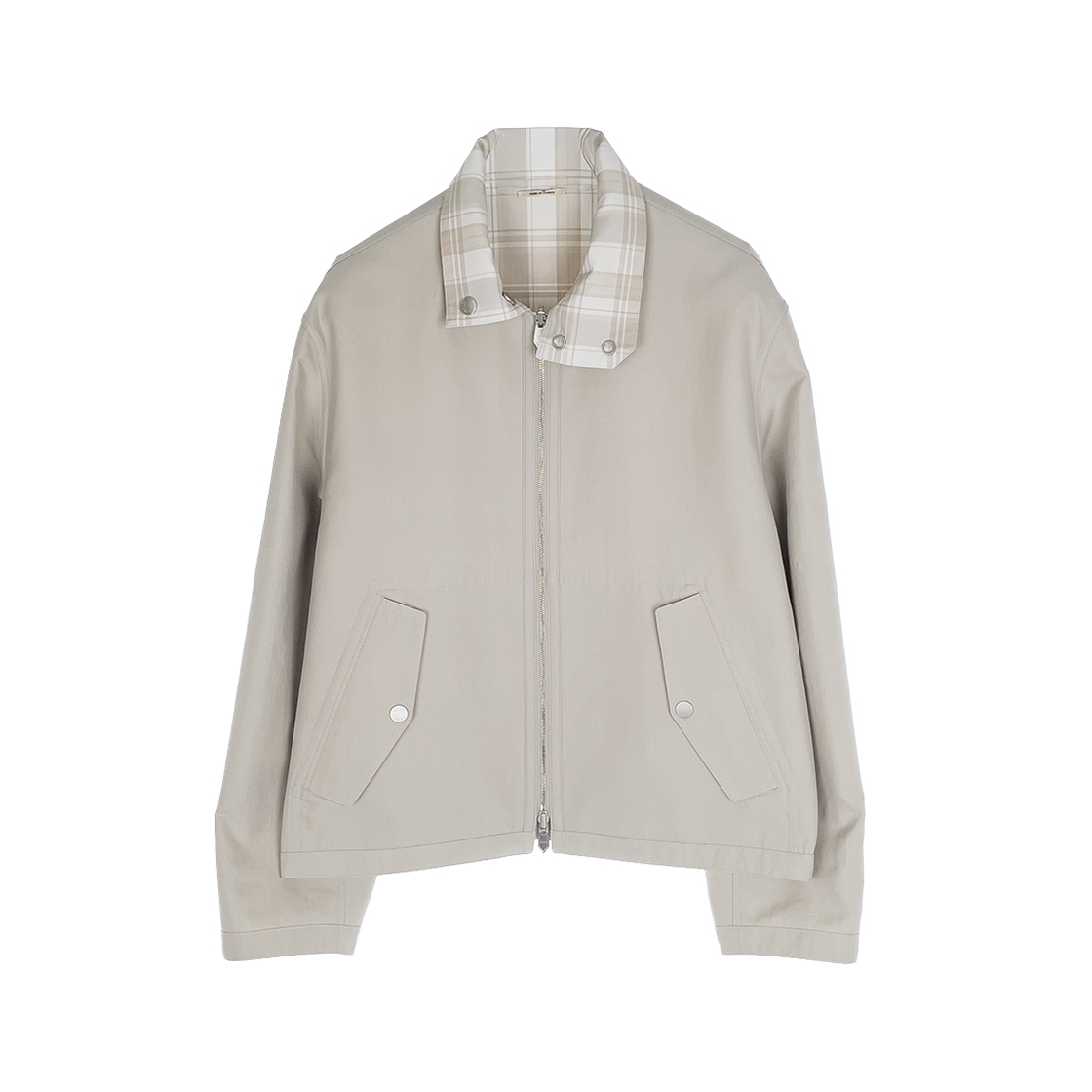 ITDHT5SUFAMQ Hermes 26SS Reversible Straight-Cut Men Jacket Mastique