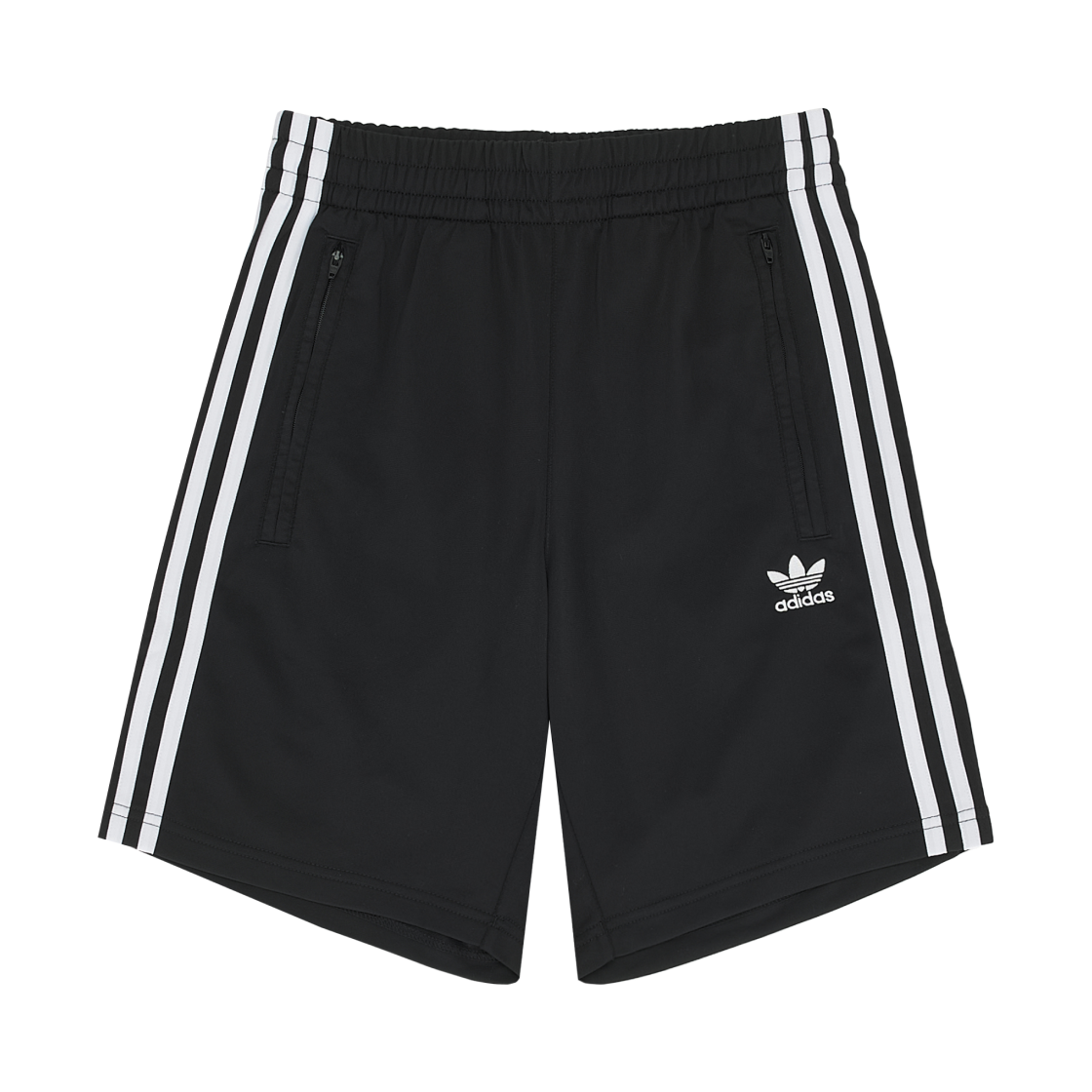 아디다스 아디컬러 파이어버드 쇼츠 블랙 화이트 - KR 사이즈(Adidas Adicolor Firebird Shorts Black White - KR Sizing)