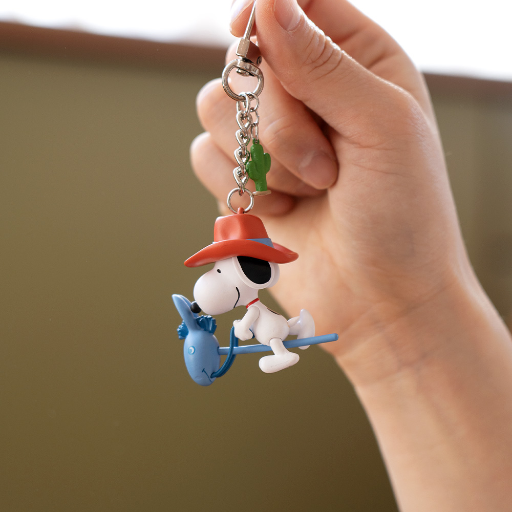 로이체 피너츠 스누피 카우보이 피규어 키링(Royche Peanuts Snoopy Cowboy Figure Keyring) - 4