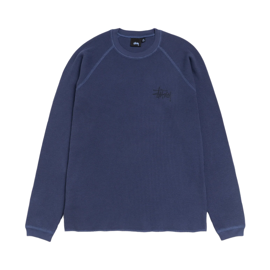 스투시 래글런 써멀 롱슬리브 크루 네이비(Stussy Raglan Thermal LS Crew Navy) - 2