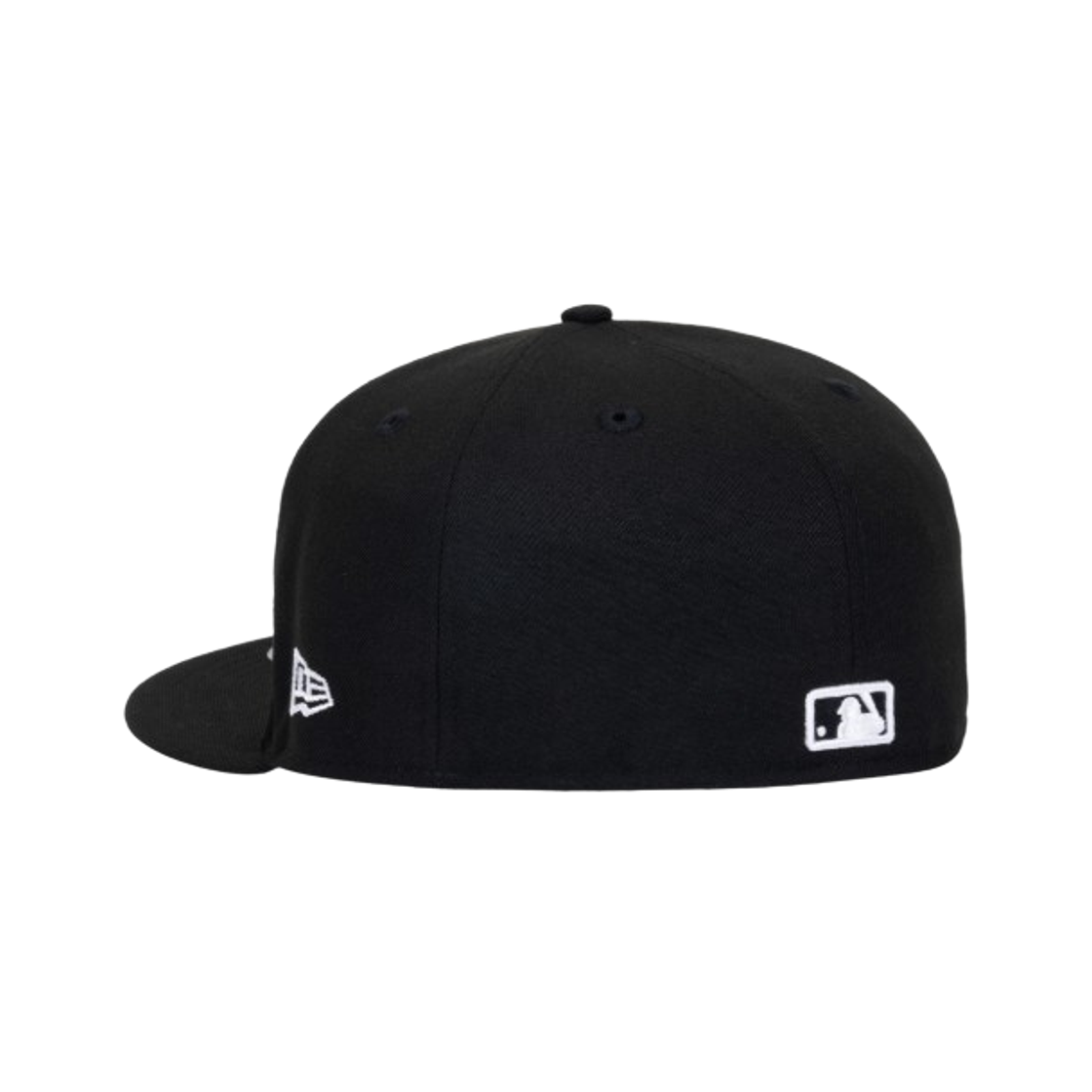뉴에라 MLB LA 다저스 59피프티 베이직 피티드캡 블랙 화이트(New Era MLB LA Dodgers 59Fifty Basic Fitted Cap Black White) - 2