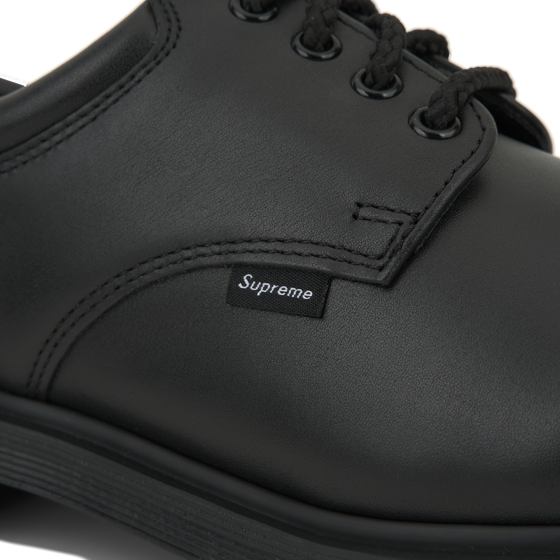닥터마틴 x 슈프림 포스탈 슈프림 4-아이 슈 블랙 - 26SS(Dr. Martens x Supreme Postal Supreme 4-Eye Shoe Black - 26SS) - 7