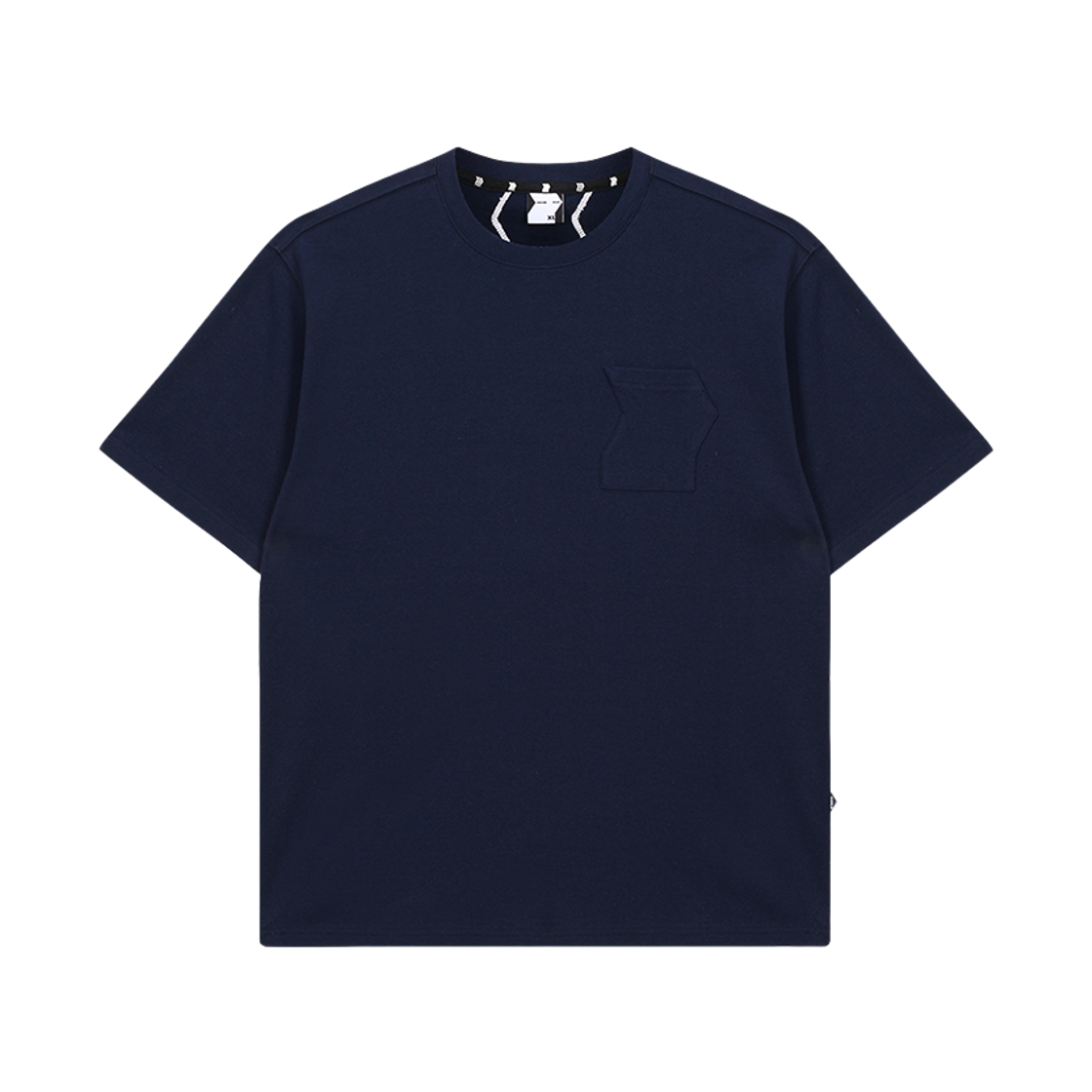 GWBFSS12 WILLBE PLAY Logo Pocket Short Sleeve Navy